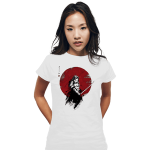 Shirts Fitted Shirts, Woman / Small / White Storm Samurai