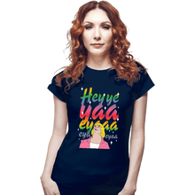 Load image into Gallery viewer, Secret_Shirts Fitted Shirts, Woman / Small / Navy What&#39;s Going On?
