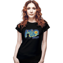 Load image into Gallery viewer, Shirts Fitted Shirts, Woman / Small / Black Super Mario Bros
