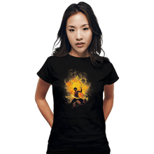 Load image into Gallery viewer, Shirts Fitted Shirts, Woman / Small / Black Zuko Art
