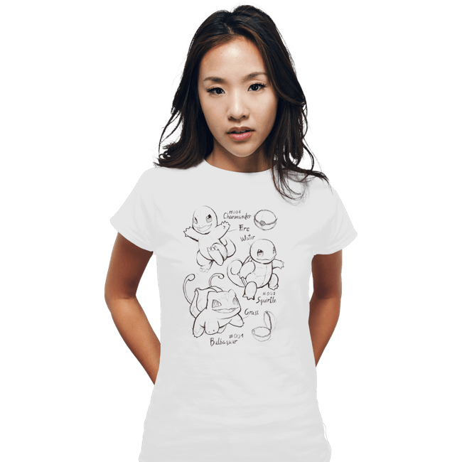 Shirts Fitted Shirts, Woman / Small / White Childhood Sketch