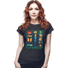 Load image into Gallery viewer, Shirts Fitted Shirts, Woman / Small / Dark Heather Hero Builder
