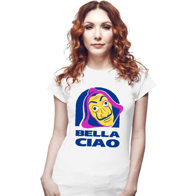Shirts Fitted Shirts, Woman / Small / White Bella Ciao Tacos