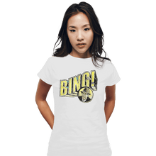 Load image into Gallery viewer, Shirts Fitted Shirts, Woman / Small / White Bing
