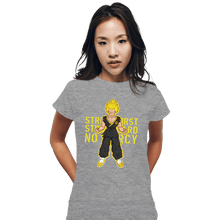 Load image into Gallery viewer, Shirts Fitted Shirts, Woman / Small / Sports Grey Vegeta Lawrence
