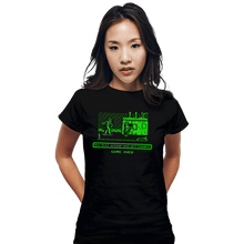Load image into Gallery viewer, Secret_Shirts Fitted Shirts, Woman / Small / Black Nightmare Trail
