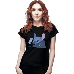 Shirts Fitted Shirts, Woman / Small / Black Darth Stitch