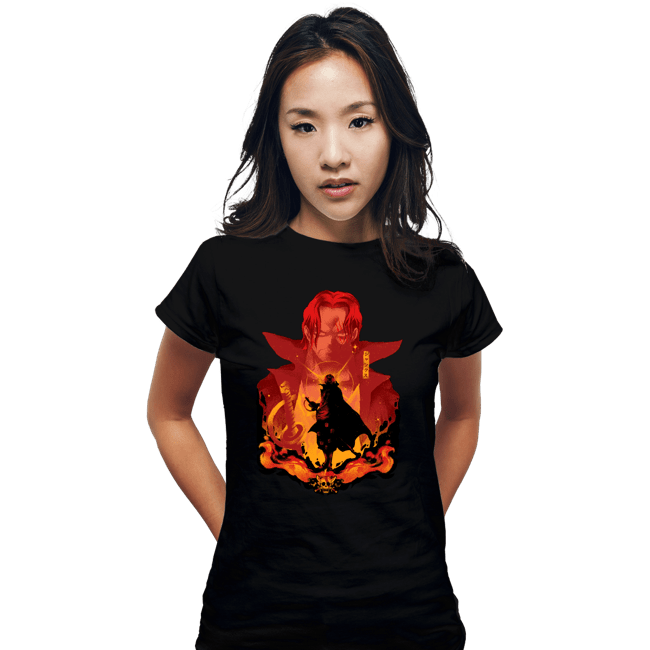 Daily_Deal_Shirts Fitted Shirts, Woman / Small / Black Shanks Shadow