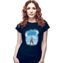 Load image into Gallery viewer, Shirts Fitted Shirts, Woman / Small / Navy Magical Invocation
