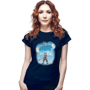 Shirts Fitted Shirts, Woman / Small / Navy Magical Invocation
