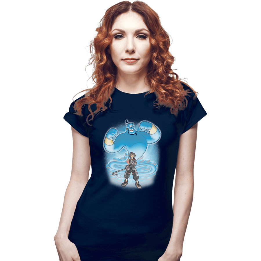 Shirts Fitted Shirts, Woman / Small / Navy Magical Invocation