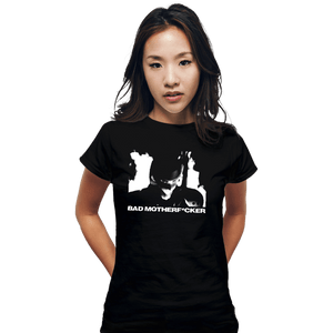 Secret_Shirts Fitted Shirts, Woman / Small / Black Bad Motherfcker