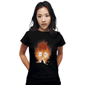 Shirts Fitted Shirts, Woman / Small / Black Midnight Calcifer