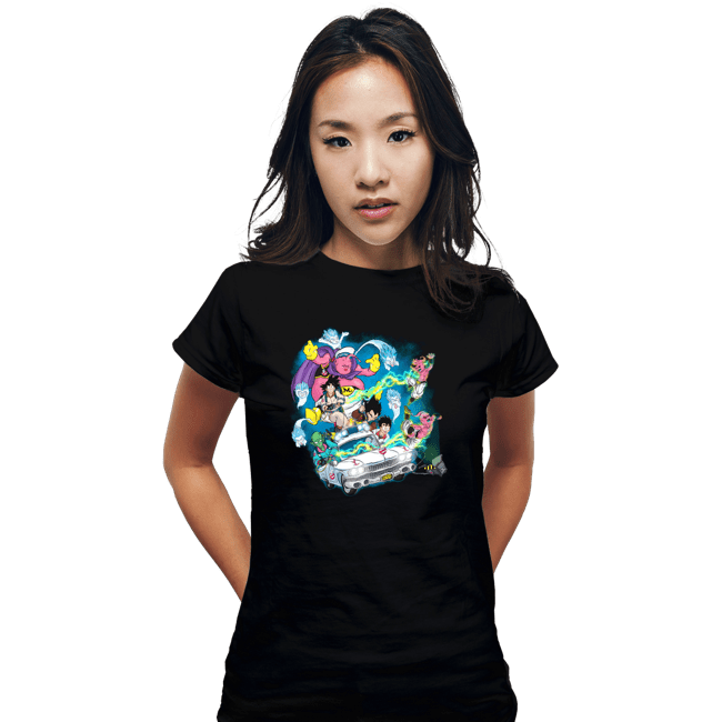 Daily_Deal_Shirts Fitted Shirts, Woman / Small / Black I Ain't Afraid Of No Bu