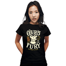 Load image into Gallery viewer, Shirts Fitted Shirts, Woman / Small / Black House Of Fury
