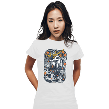 Load image into Gallery viewer, Shirts Fitted Shirts, Woman / Small / White Nu Mecha
