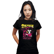 Load image into Gallery viewer, Secret_Shirts Fitted Shirts, Woman / Small / Black Luffy Metal
