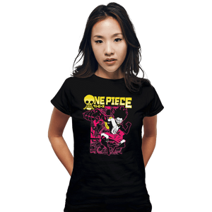 Secret_Shirts Fitted Shirts, Woman / Small / Black Luffy Metal