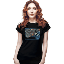 Load image into Gallery viewer, Shirts Fitted Shirts, Woman / Small / Black Bounty Crest

