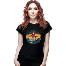 Load image into Gallery viewer, Secret_Shirts Fitted Shirts, Woman / Small / Black Peacedalorian
