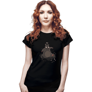 Shirts Fitted Shirts, Woman / Small / Black Susuwatari Hole