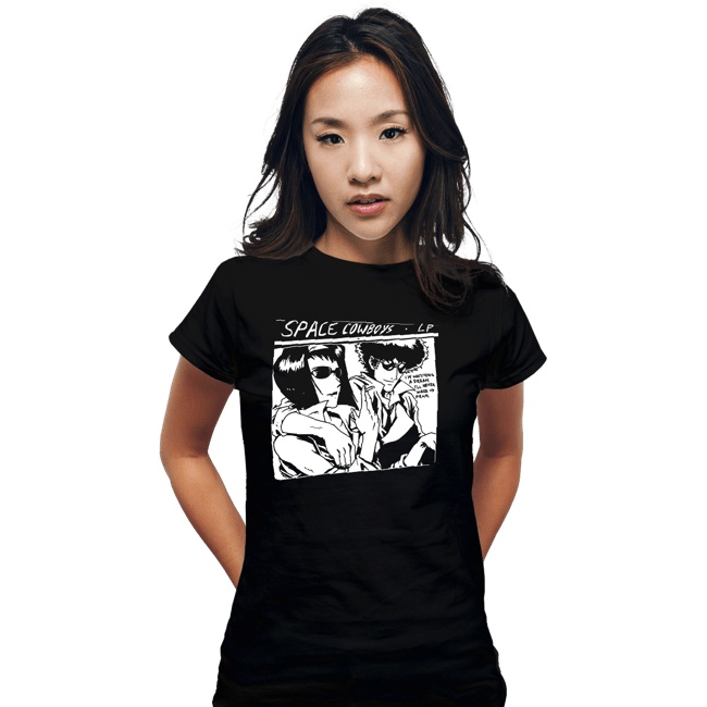 Secret_Shirts Fitted Shirts, Woman / Small / Black Sonic Cowboys.