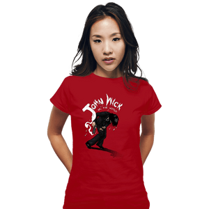 Secret_Shirts Fitted Shirts, Woman / Small / Red Wick VS The World