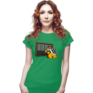 Daily_Deal_Shirts Fitted Shirts, Woman / Small / Irish Green Peaches Peaches Peaches!
