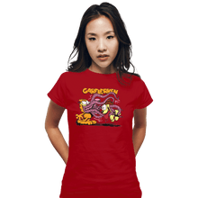 Load image into Gallery viewer, Shirts Fitted Shirts, Woman / Small / Red Garflerken
