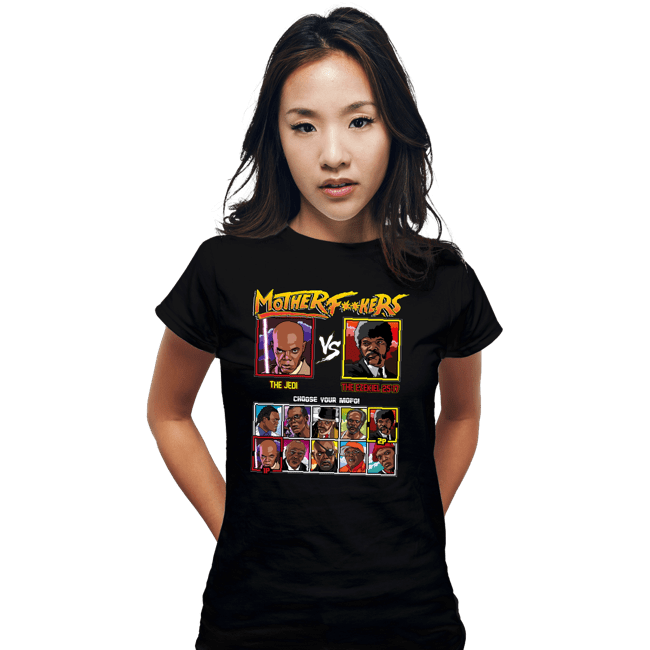 Shirts Fitted Shirts, Woman / Small / Black Mother F Ers