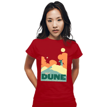 Load image into Gallery viewer, Shirts Fitted Shirts, Woman / Small / Red Visit Dune
