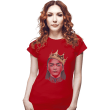 Load image into Gallery viewer, Shirts Fitted Shirts, Woman / Small / Red The Notorious Princess
