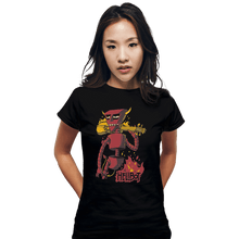 Load image into Gallery viewer, Shirts Fitted Shirts, Woman / Small / Black Hellbot
