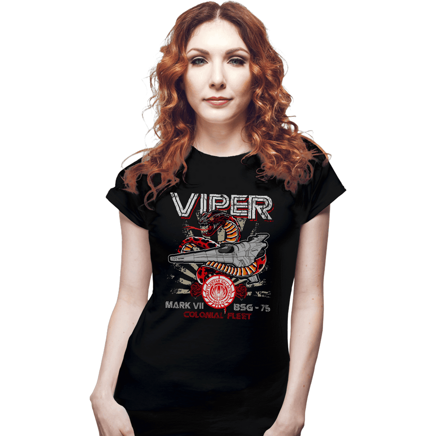 Shirts Fitted Shirts, Woman / Small / Black Viper Mark VII