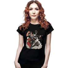Load image into Gallery viewer, Shirts Fitted Shirts, Woman / Small / Black Princess Squad
