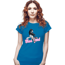 Load image into Gallery viewer, Shirts Fitted Shirts, Woman / Small / Sapphire Bad Girl
