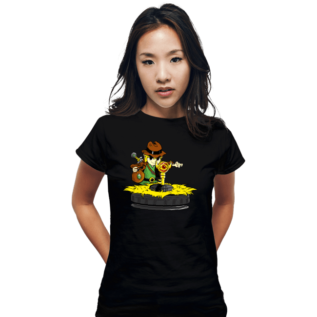 Shirts Fitted Shirts, Woman / Small / Black Raiders Of The Boss Key