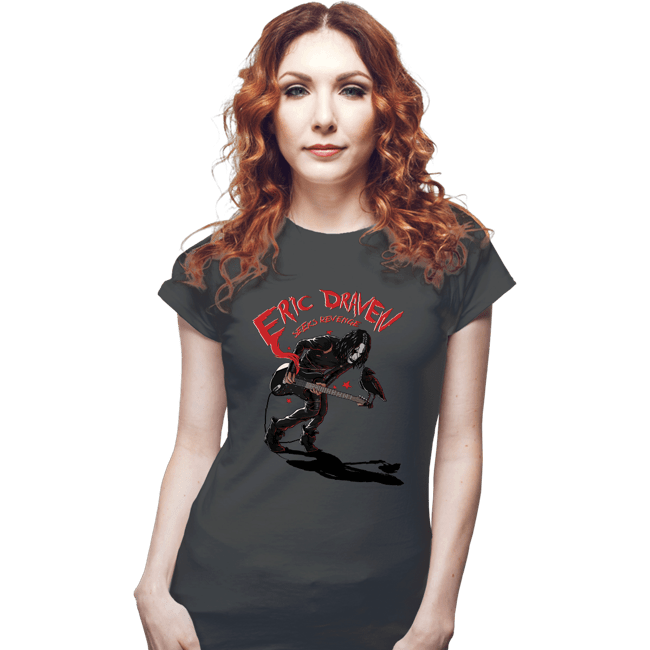 Secret_Shirts Fitted Shirts, Woman / Small / Charcoal Eric Draven's Revenge