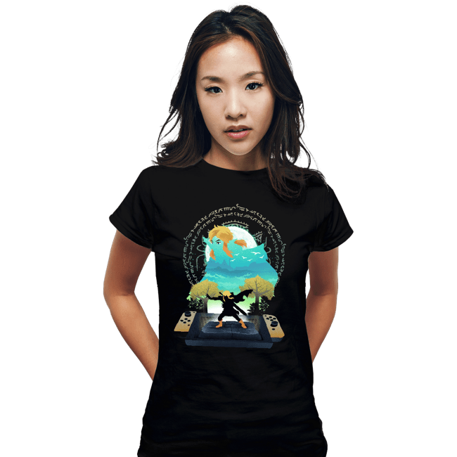 Daily_Deal_Shirts Fitted Shirts, Woman / Small / Black Kingdom Tears