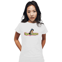 Load image into Gallery viewer, Shirts Fitted Shirts, Woman / Small / White Fresh Princess Of Agrabah
