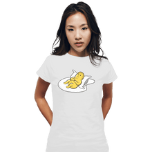 Load image into Gallery viewer, Shirts Fitted Shirts, Woman / Small / White Bobbytama
