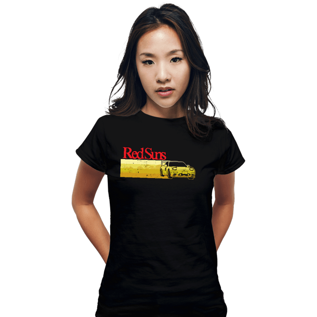 Shirts Fitted Shirts, Woman / Small / Black Redsuns