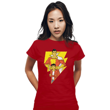 Load image into Gallery viewer, Shirts Fitted Shirts, Woman / Small / Red The True Captain
