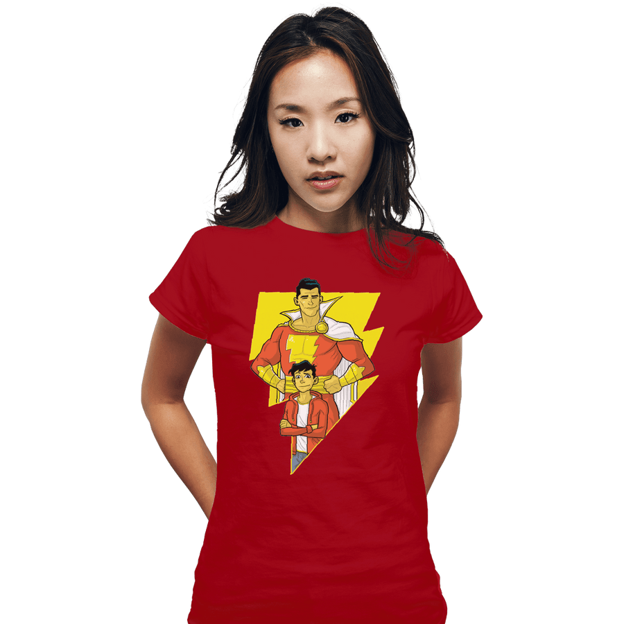Shirts Fitted Shirts, Woman / Small / Red The True Captain