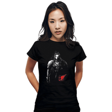 Load image into Gallery viewer, Shirts Fitted Shirts, Woman / Small / Black One Winged Angel Ink
