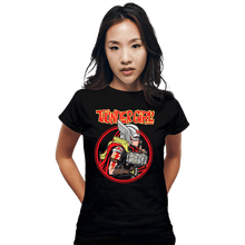 Load image into Gallery viewer, Secret_Shirts Fitted Shirts, Woman / Small / Black Thundergirl

