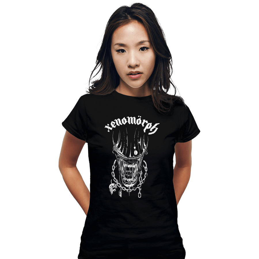 Shirts Fitted Shirts, Woman / Small / Black Morph Or Die