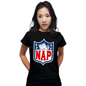 Secret_Shirts Fitted Shirts, Woman / Small / Black Nap After Playing