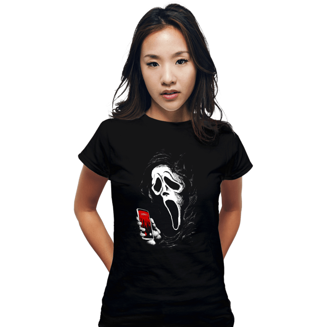 Secret_Shirts Fitted Shirts, Woman / Small / Black Ghost Call