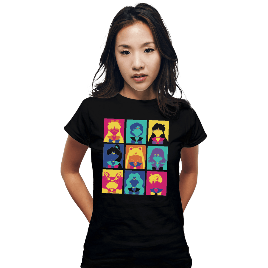 Shirts Fitted Shirts, Woman / Small / Black Sailor Pop